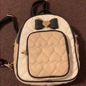 Betsy Johnson mini backpack